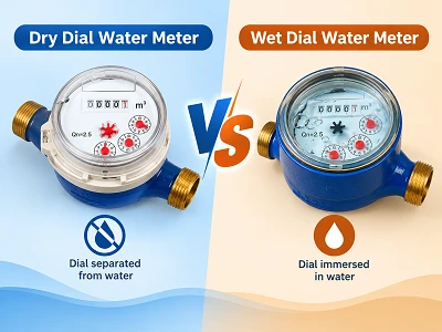 Dry Dial vs Wet Dial Water Meter: Understanding the Key Differences