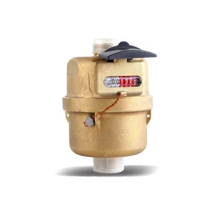 Brass Volumetric Rotary Piston Water Meter